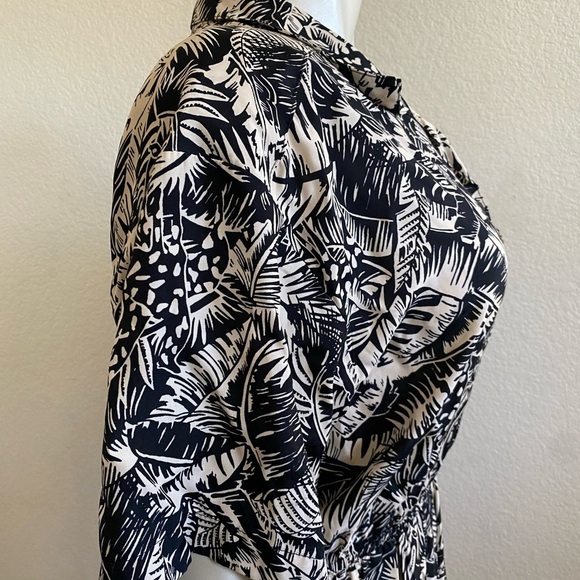 Vintage Carol Anderson  Short Sleeve Collared Midi Dress size 10 - Picture 5 of 13